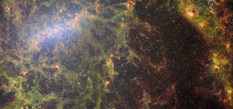 FOTO-VIDEO. Telescopul Spațial James Webb a surprins imagini spectaculoase ale unor galaxii de stele aflate la 17 milioane de ani lumină