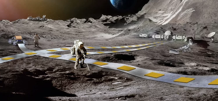 NASA plănuiește un sistem feroviar de înaltă tehnologie pe Lună