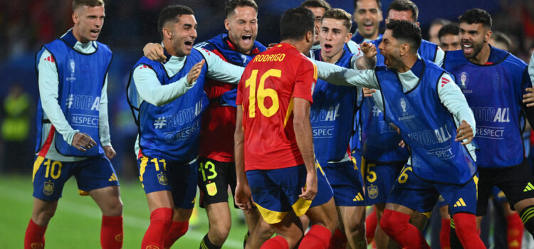 Georgia 4-1, în optimile de finală de la EURO. Ibericii se impun clar și vor juca în sferturi cu Germania