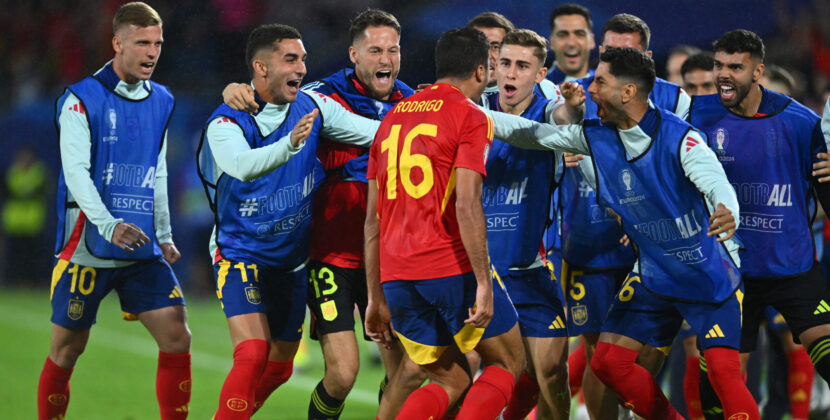 Georgia 4-1, în optimile de finală de la EURO. Ibericii se impun clar și vor juca în sferturi cu Germania