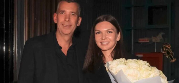 Simona Halep, la o petrecere cu Smiley! A primit un imens buchet de flori de la partenerul pentru care e brand ambassador