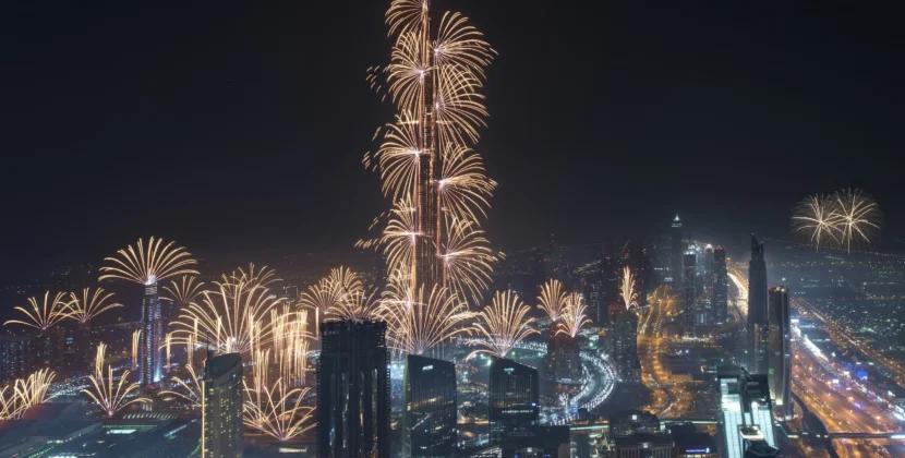 Dubai este cel mai instagramabil loc de Anul Nou din lume