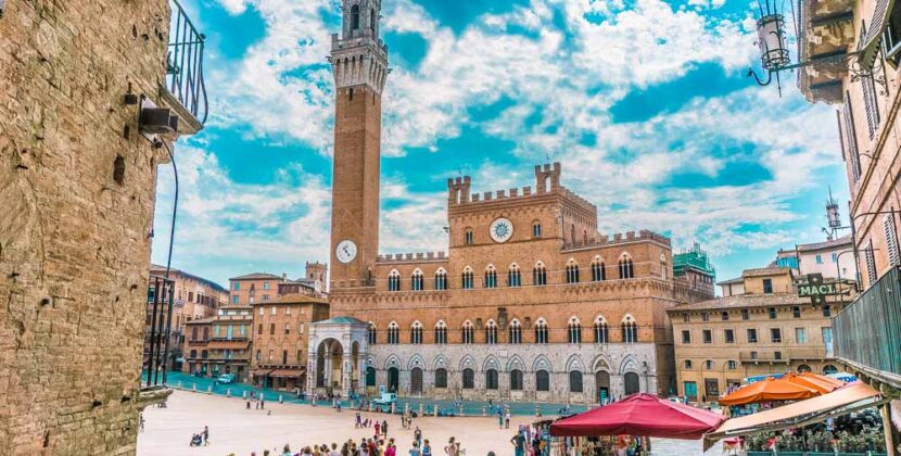 Siena devine un oraș vizitat de tot mai mulți turiști