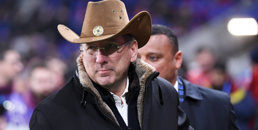 „Bă, americanule, e greu să-l imiți pe Gigi Becali”. La două zile distanță, patronul lui Lyon a apărut ca în Vestul Sălbatic la derby-ul cu PSG