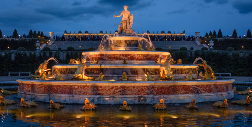 Fântânile arteziene de la Versailles te așteaptă cu spectacole