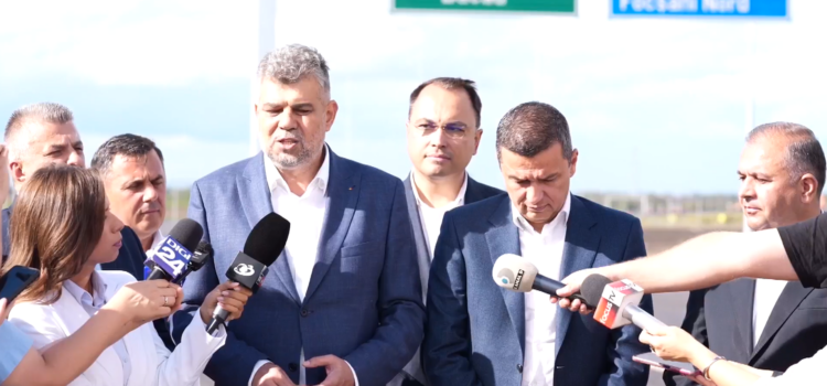 Premierul și ministrul Transporturilor participă la semnarea celui mai mare contract din istoria CNAIR: autostrada Poarta Sălajului-Nuşfalău