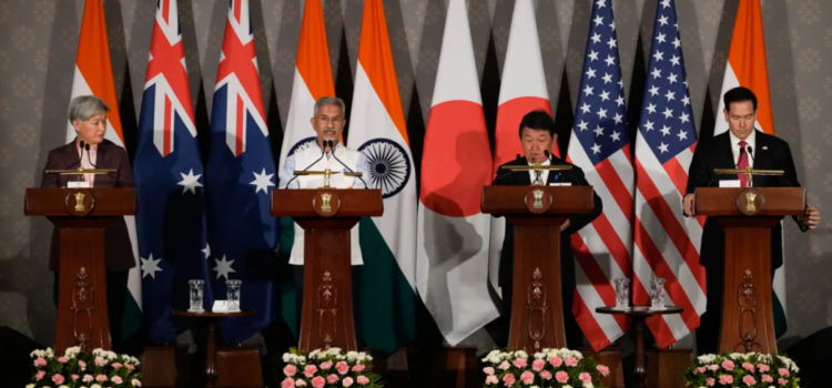 Miniștrii de Externe din Australia, India, Japonia și SUA se întâlnesc la New Delhi