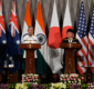 Miniștrii de Externe din Australia, India, Japonia și SUA se întâlnesc la New Delhi