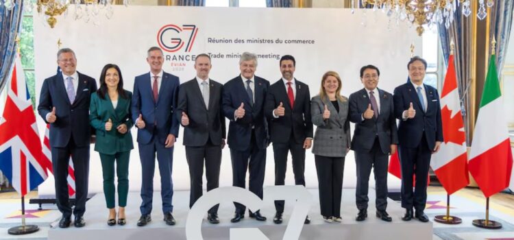 Miniștrii Comerțului din G7 s-au reunit la Paris, pe fondul tensiunilor din Orientul Mijlociu și al noilor amenințări din partea SUA privind tarifele