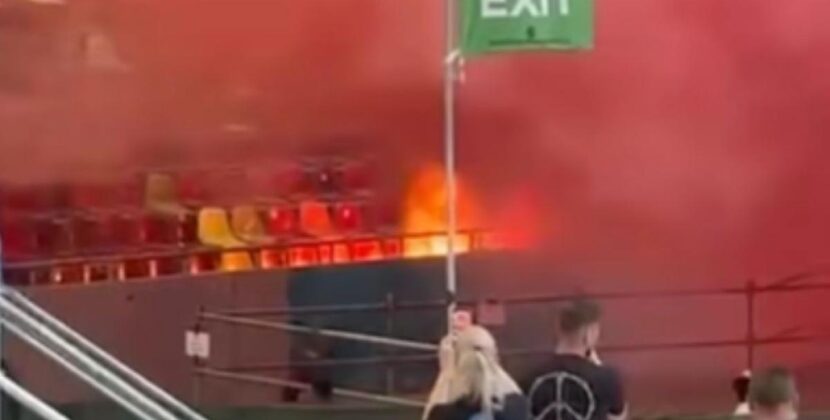 Incendiu pe Arena Națională, la concertul artistului Max Korzh. 15 persoane au avut nevoie de îngrijiri medicale