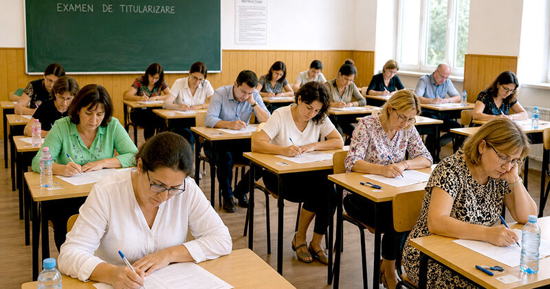 peste 6.300 de profesori au promovat examenul