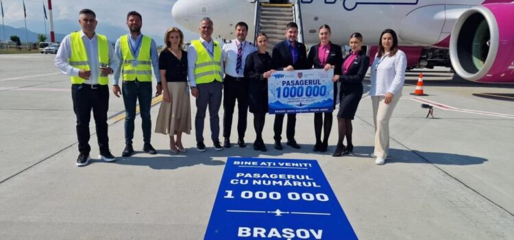 Aeroportul Internațional Brașov-Ghimbav a ajuns la 1 milion de pasageri – Aleph News