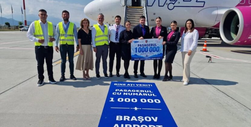 Aeroportul Internațional Brașov-Ghimbav a ajuns la 1 milion de pasageri – Aleph News