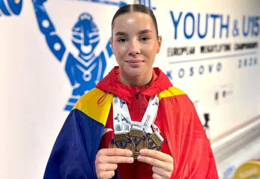 Alexia Șipoș aduce trei medalii de aur României