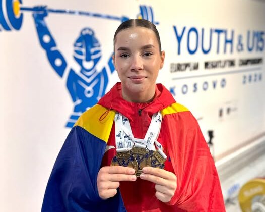 Alexia Șipoș aduce trei medalii de aur României