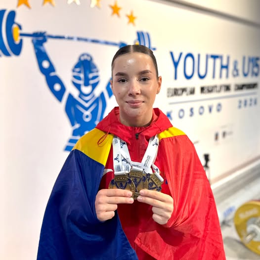 Alexia Șipoș aduce trei medalii de aur României