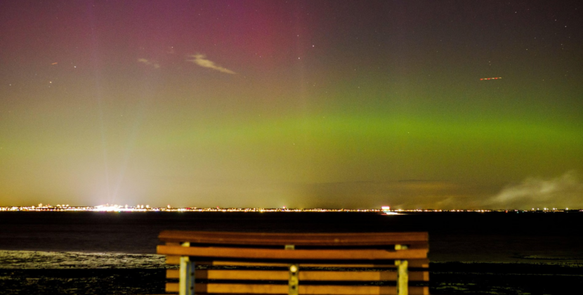 Aurora boreală a luminat Marea Britanie până în sudul țării