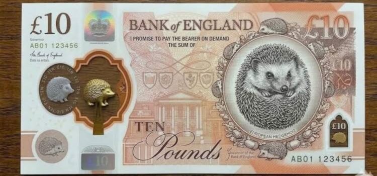 Marea Britanie pune animale pe noile bancnote în locul marilor figuri