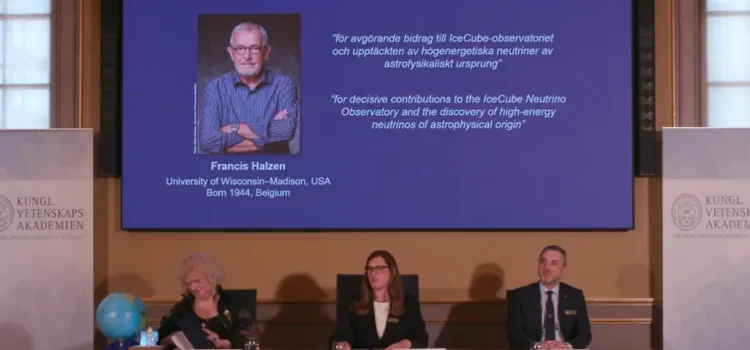 Francis Halzen câștigă Premiul Nobel pentru Fizică 2026
